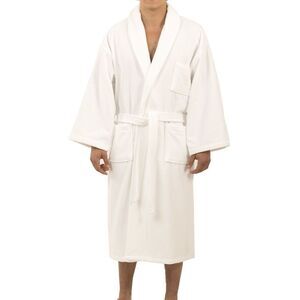 Alpine Swiss Aiden Mens Cotton Terry Cloth Bathrobe Shawl Collar Velour Spa Robe